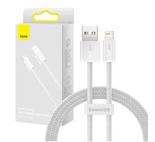 Baseus Dynamic cable USB to Lightning, 2.4A, 1m (White)