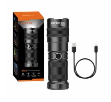 Flashlight Superfire GT60, 2600lm, USB-C