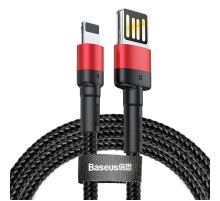 Baseus Cafule Double-sided USB Lightning Cable 2,4A 1m (Black+Red)