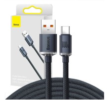 Baseus Crystal Shine cable USB to USB-C, 100W, 2m (black)