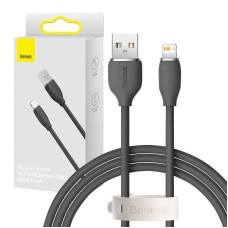 Baseus Jelly  cable USB to Lightning, 2,4A, 1,2m (black)