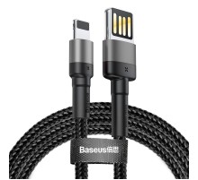 Baseus Cafule Double-sided USB Lightning Cable 1.5A 2m (Gray+Black)
