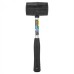 Rubber Hammer Deli Tools EDL5616, 0.5kg (black)
