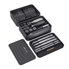 Screwdrivers, Tweezers, Ratchet Wrench, Set of 100 pcs, JIMI Home FM-3,