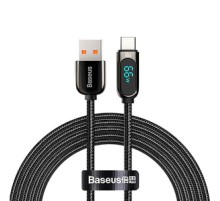 Baseus Display Cable USB to Type-C, 66W, 1m (black)