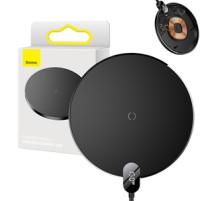Inductive wireless charger Baseus Digital LED  15W (black)