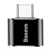 Baseus USB to USB Type-C Adapter 2.4A (Black)