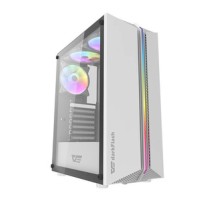 Darkflash DK151 LED computer case (white) + 3 RGB fans