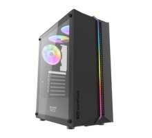 Darkflash DK151 LED computer case (black) + 3 RGB fans
