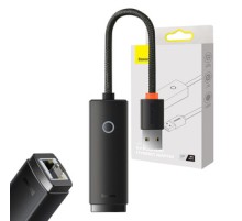 Baseus Lite Series USB to RJ45 network adapter, 100Mbps (black)