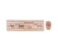 Wireless keyboard + mouse set MOFII 666 2.4G (beige)