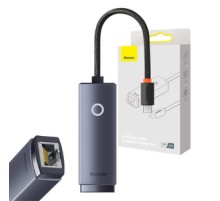Network adapter Baseus Lite Series USB-C to RJ45 (grey)