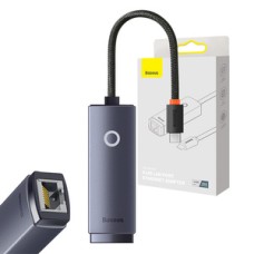 Network adapter Baseus Lite Series USB-C to RJ45 (grey)
