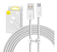 Cable USB to USB-C Baseus Dynamic Series, 100W, 2m (white)