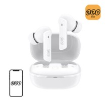 Earphones TWS QCY HT05, ANC (white)