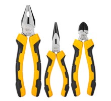 Universal pliers set Deli Tools EDL2008-3, 3 pcs