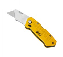 Utility Knife Deli Tools EDL006Z (yellow)