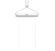 Baseus Cylinder Slide-cover waterproof smartphone bag (white)