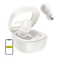 Wireless headphones Baseus Bowie WM02 TWS, Bluetooth 5.0 (white)