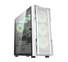 Darkflash DK431 computer case (white) + 4 fans