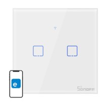 Smart Switch WiFi Sonoff T0 EU TX (2-channel)