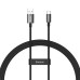 Baseus Superior Series Cable USB to USB-C, 65W, PD, 1m (black)