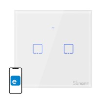 Smart Switch WiFi + RF 433 Sonoff T1 EU TX (2-channel)