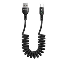 USB Spring Cable to USB-C Mcdodo Omega CA-6420 1.8m (Black)