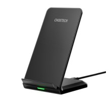 Choetech 10W inductive wireless charger with stand (black)