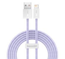 USB cable for Lightning Baseus Dynamic 2 Series, 2.4A, 2m (purple)