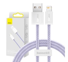 USB cable for Lightning Baseus Dynamic 2 Series, 2.4A, 1m (purple)