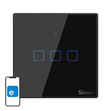 Smart Switch WiFi + RF 433 Sonoff T3 EU TX (3-channels)