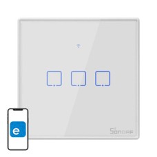 Smart Switch WiFi + RF 433 Sonoff T2 EU TX (3-channel)