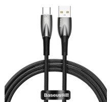 USB cable for USB-C Baseus Glimmer Series, 100W, 1m (Black)