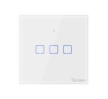 Smart Switch WiFi + RF 433 Sonoff T1 EU TX (3-channel)