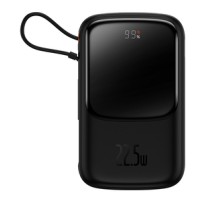 Powerbank Baseus Qpow PRO with cable, 10000mAh, 22.5W (Black)