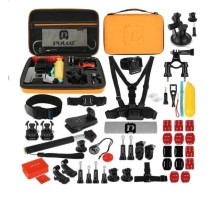 Set of 53 Puluz accessories for sports cameras PKT26