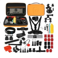 Set of 53 Puluz accessories for sports cameras PKT26