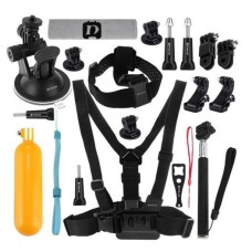 Set of 20 Puluz accessories for sports cameras (including Osmo Action 5 Pro, Insta360 Ace Pro 2) PKT18