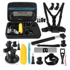 Puluz set of 20 accessories for sports cameras (including Osmo Action 5 Pro) PKT11