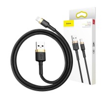 Baseus Cafule Cable USB Lightning 2A 3m (Gold+Black)