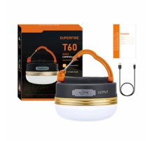 Camping lamp Superfire T60, 2,5W, 1000mAh