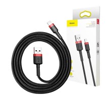 Baseus Cafule Cable USB Lightning 2A 3m (Black+Red)