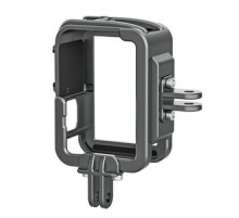 TELESIN Aluminum cage for GoPro Hero 12/11/10/9 +vertical adapter
