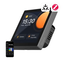Smart Control Panel WiFi/Bluetooth/ZigBee Matter Sonoff NSPanel Pro (black)