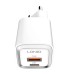 Wall charger LDNIO A2318M USB, USB-C + USB-C - Lightning Cable