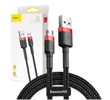Baseus Cafule Micro USB Cable 2A 3m (Black+Red)