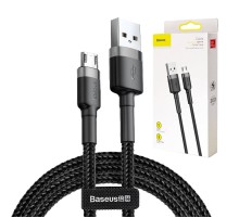 Baseus Cafule Cable USB For Micro 2A 3m Gray+Black