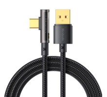 USB to USB-C Prism 90 degree cable Mcdodo CA-3380, 6A, 1.2m (black)