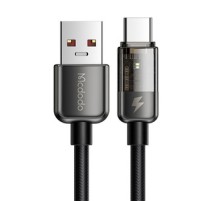 Cable USB-C  Mcdodo CA-3150, 6A, 1.2m (black)